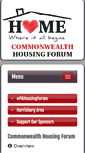Mobile Screenshot of housingforum.phfa.org