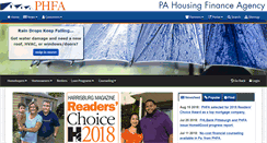 Desktop Screenshot of phfa.org